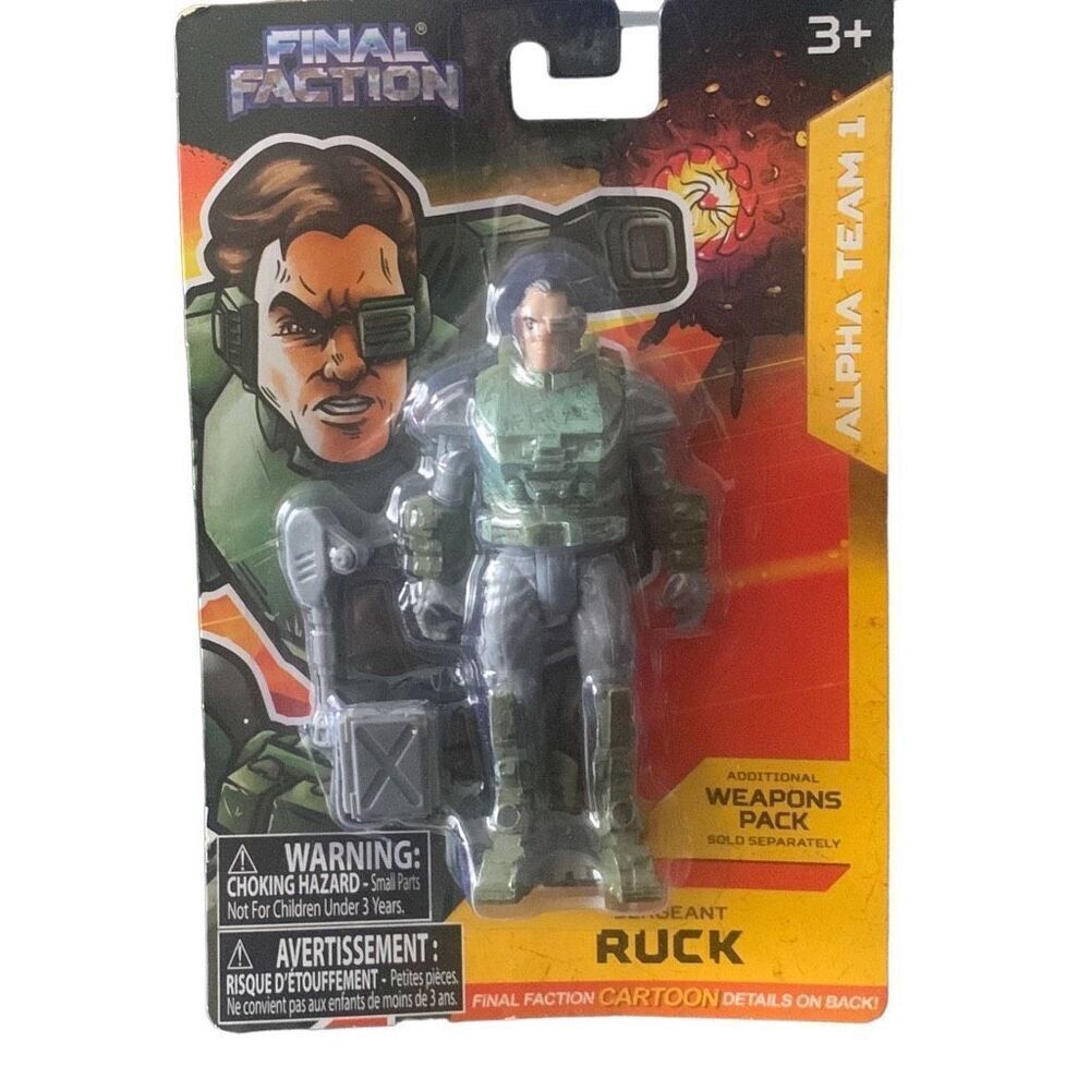 Final Faction Alpha Team 1 Sergeant Ruck